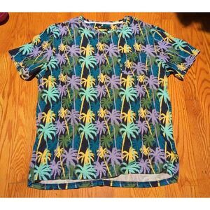 RF Brand‎ Palm Tree Tshirt Mens Large